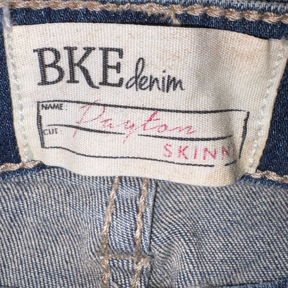 BKE Denim Payton Skinny Jeans Women’s 28R Medium Wash Stretch - Picture 7 of 12